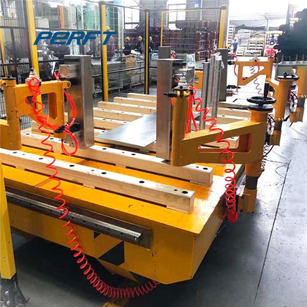 agv transfer cart for warehouse handling 80 tons